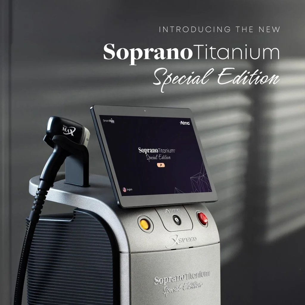 Alma Soprano Laser-Handstück mit ICE-Kühlung