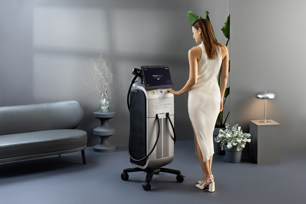 Alma Soprano Laser für dauerhafte Haarentfernung in der Ordination Dr. Lungić, Wien
